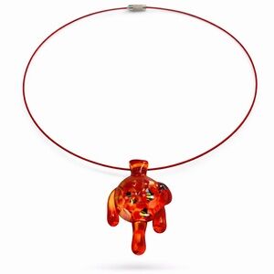 Handmade Glass Art Pendant Necklace | Sculptural Artisan Jewelry